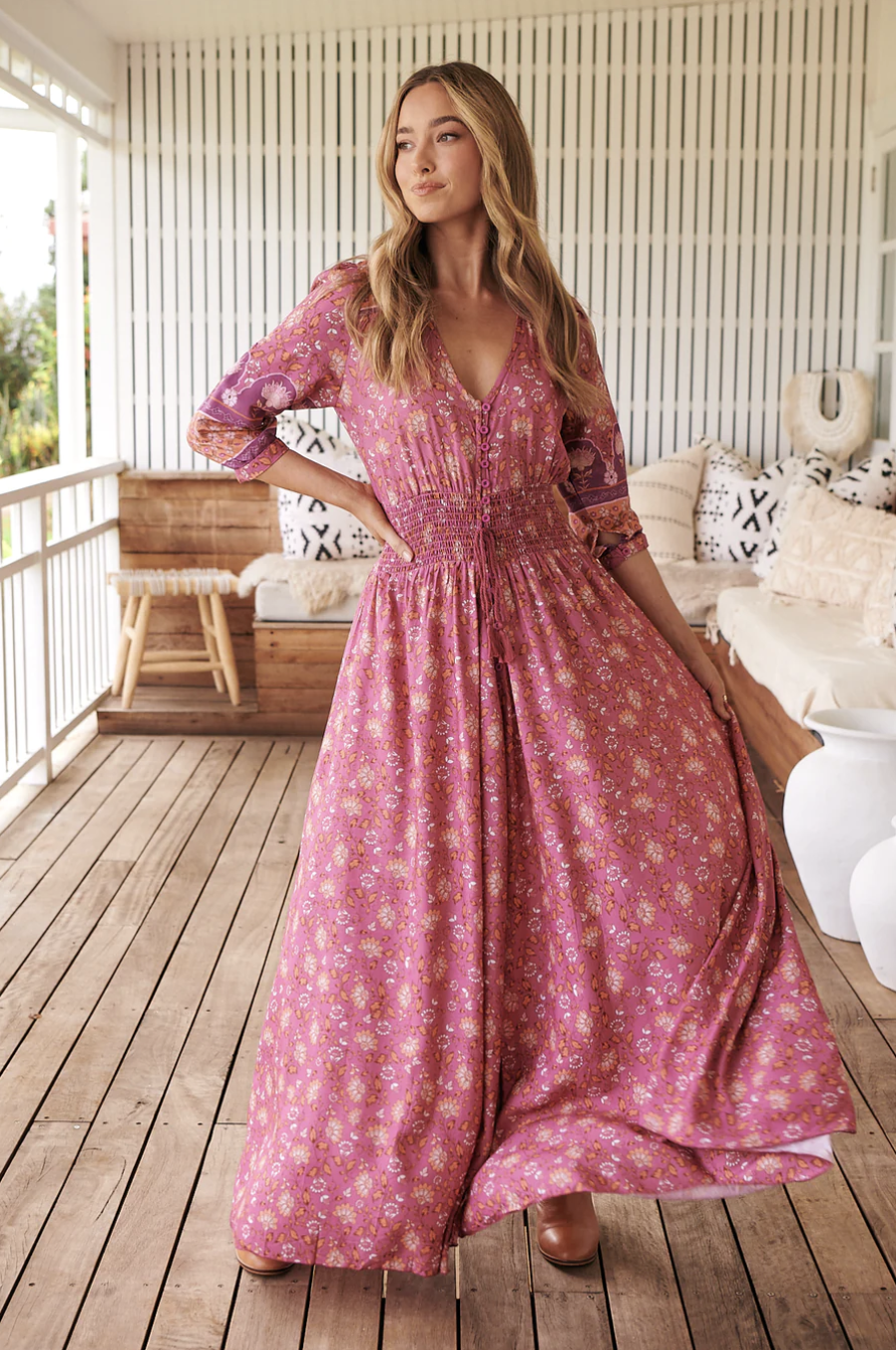 Jaase Plus and Straight Size Rose Indiana Maxi Joywood